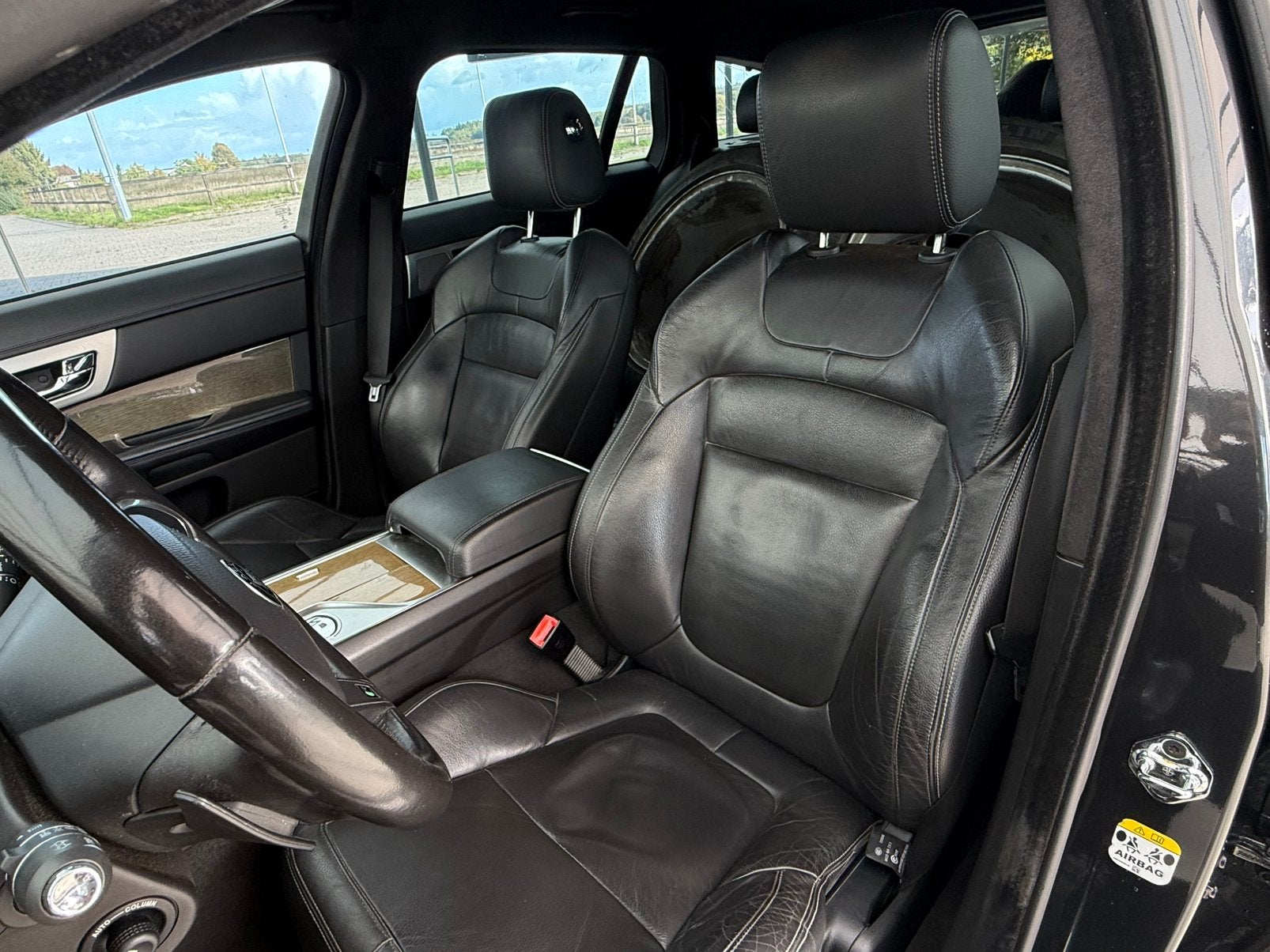 Jaguar XF Sportbrake R-Sport Full Option Automaat BBS APK, Auto's, Automaat, Achterwielaandrijving, Zwart, 4 cilinders