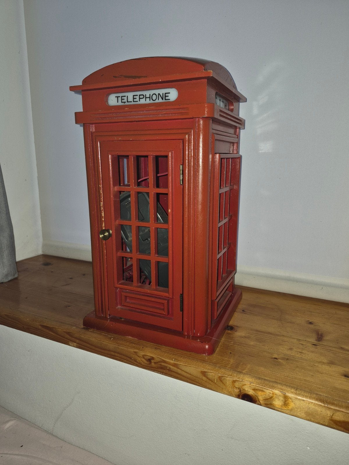 Leuke oude telefoon kastje, Ophalen of Verzenden