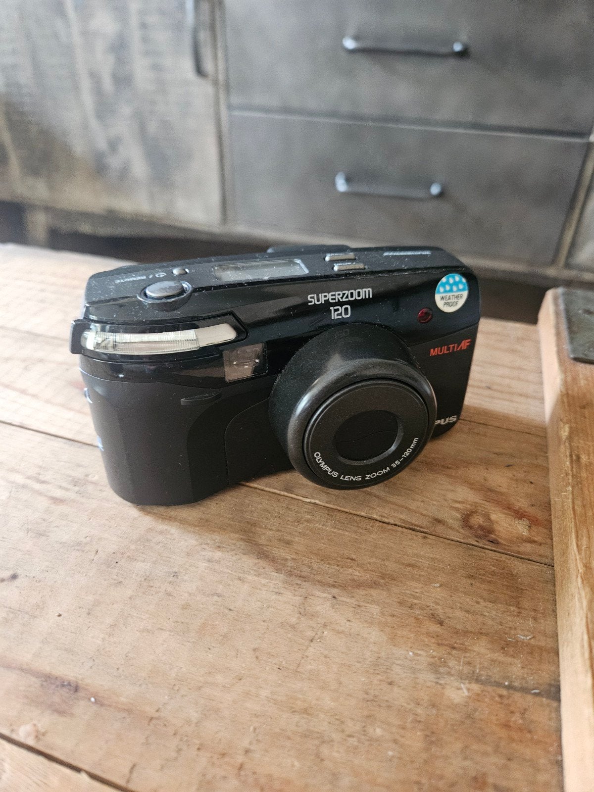 Olympus Superzoom 120 Multi AF – Analoge Camera, Audio, Tv en Foto, Ophalen of Verzenden, Compact, Olympus