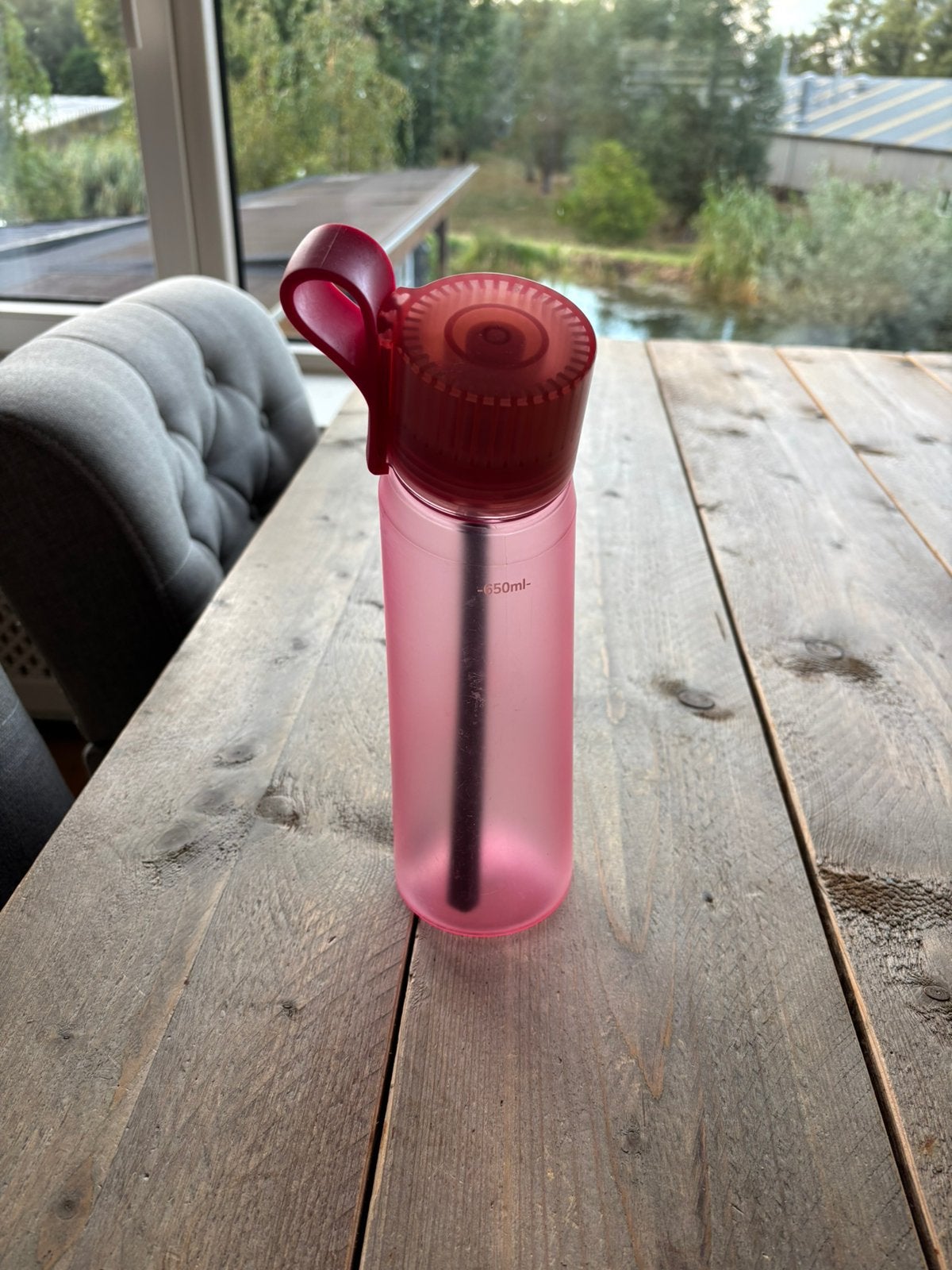 AIR UP drinkfles roze, Ophalen of Verzenden, Zo goed als nieuw