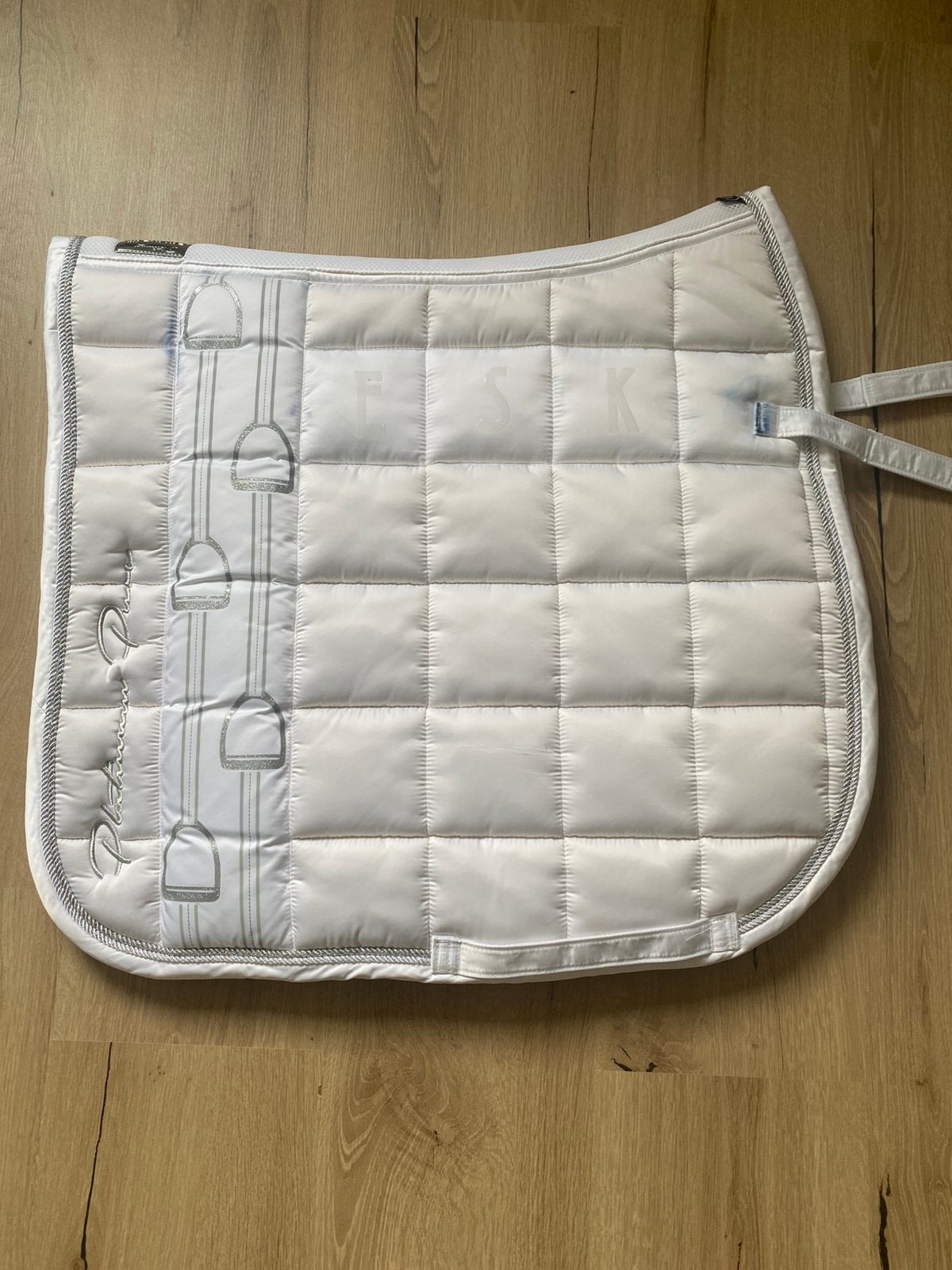 Wit/creme dekje maat Full, Dieren en Toebehoren, Ophalen of Verzenden, Gebruikt