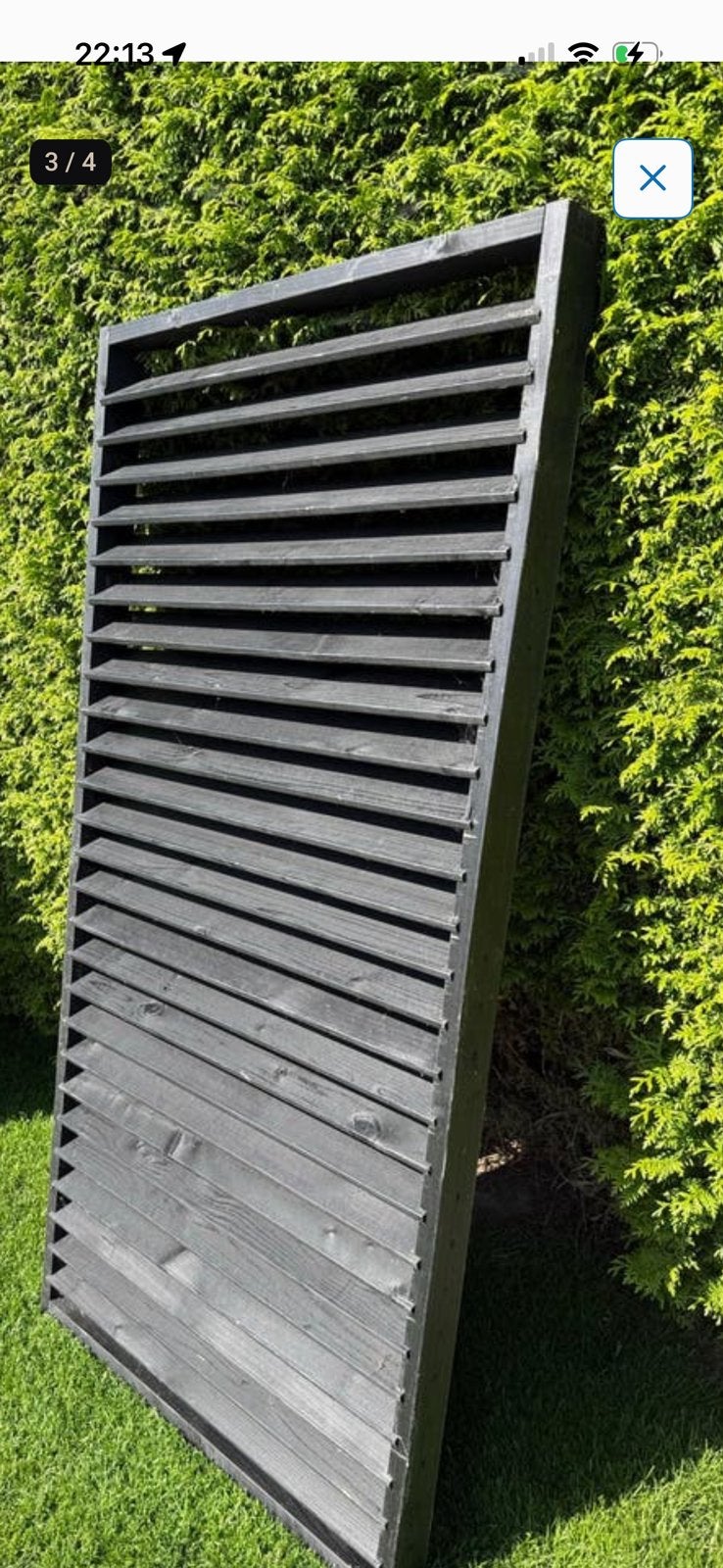 Tuin scherm/shutter, Ophalen, Zo goed als nieuw, Draaipoort, 150 tot 200 cm
