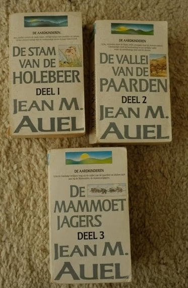 Jean M. Auel - 'De Aardkinderen Serie'  1,2 & 3 (event. 4)., Ophalen of Verzenden, Gelezen, Jean M. Auel