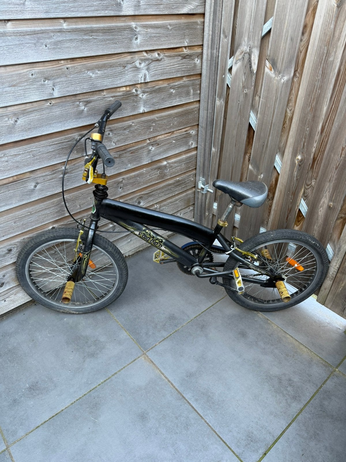 BMX Montego Voodoo Crossfiets Stuntfiets Zwart 20”, Ophalen, Gebruikt, 20 inch, Handrem