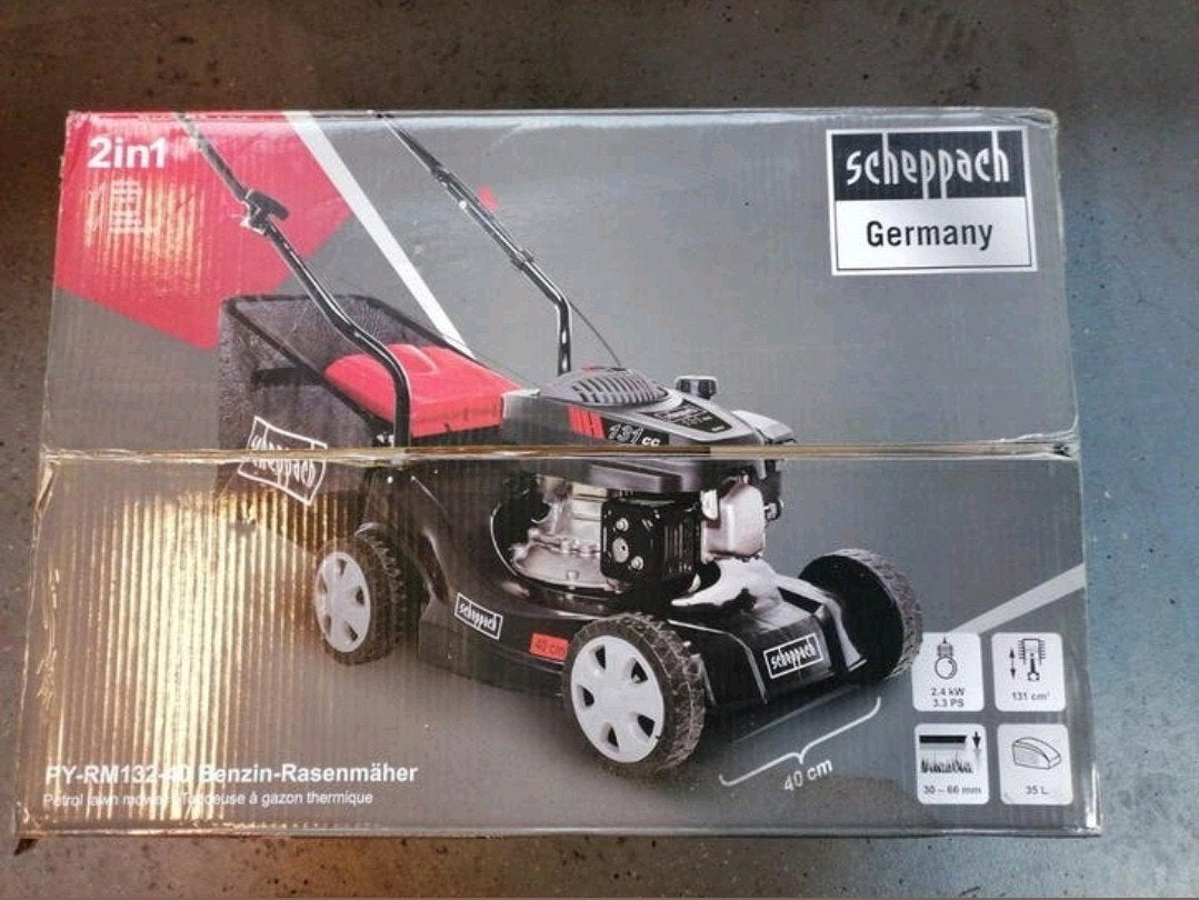 Nieuwe benzine grasmaaier, Ophalen, Nieuw, 40 t/m 49 cm, Benzine-grasmaaier