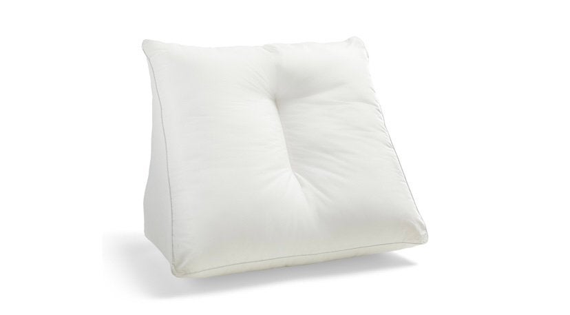 Nog als nieuw: Kussen Lekker Lui Lezen - Beter Bed, Ophalen, Rugkussen, Wit, Afneembare hoes