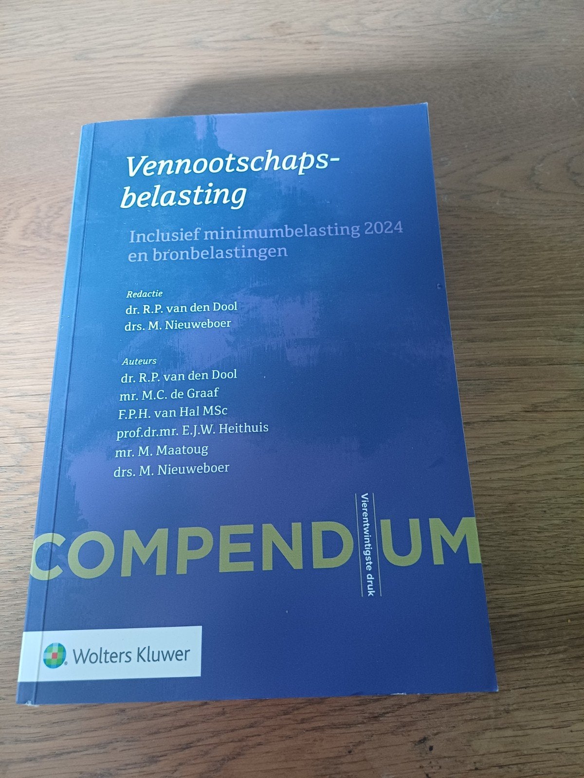Compendium vennootschapsbelasting editie 2025, Boeken, Ophalen of Verzenden, Alpha