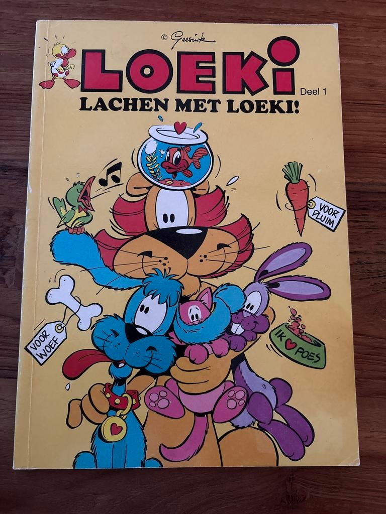 Loeki Lachen met Loeki! Deel 1, Eén stripboek, Ophalen of Verzenden, Gelezen