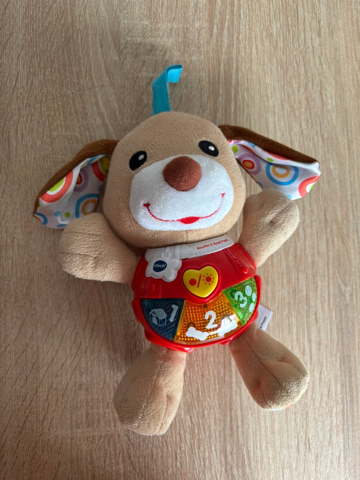 Knuffel en speel puppy Vtech, Ophalen of Verzenden, Zo goed als nieuw, 6 maanden tot 2 jaar