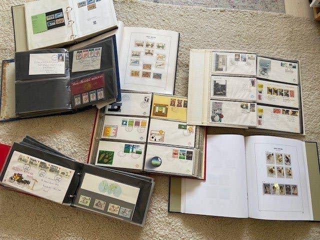 Grote postzegelverzameling, Ophalen, Nederland en Buitenland