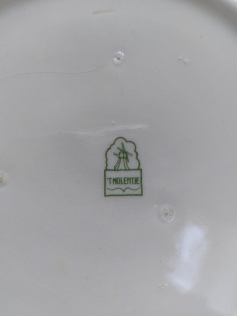 Vintage 't Molentje servies - 2 terrines, sauskom, schaal, Ophalen of Verzenden