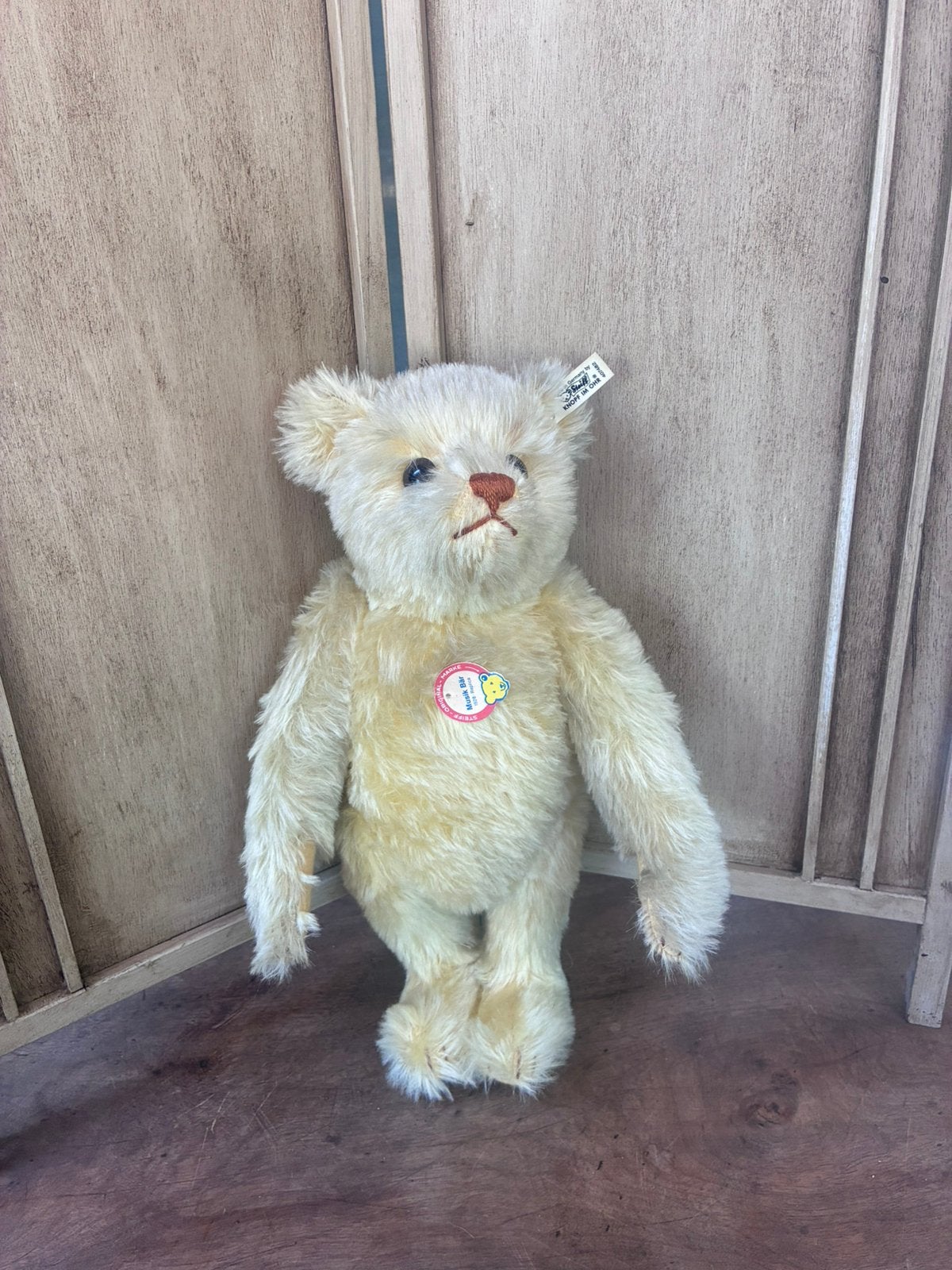 Steiff muziekbeer, Steiff, Steiff, Steiff, Stoffen beer