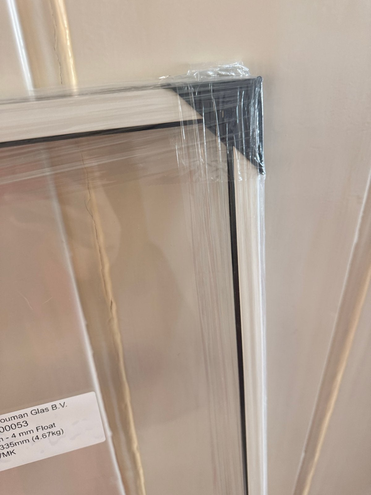 4 Nieuwe Voorzetramen - 4 mm Float Glas (350x1335mm), Ophalen, Gevelraam of Ruit, Minder dan 80 cm, 120 tot 160 cm