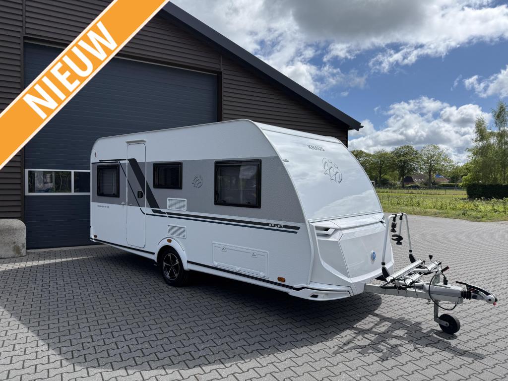 Knaus Sport 460 EU Exclusive Selection | NIEUW | mover+lmv, Caravans en Kamperen, Overige typen, Bedrijf, Treinzit, 4 tot 5 meter