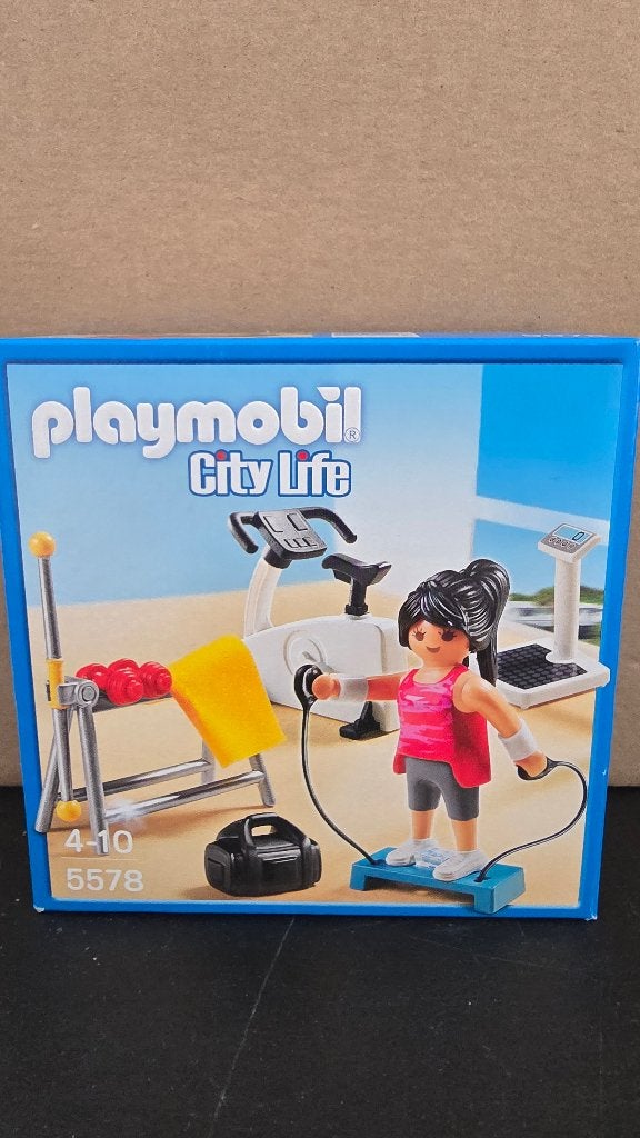Playmobil 5578 City Life Fitnessruimte nieuw in doos, Complete set, Nieuw, Ophalen of Verzenden, City life
