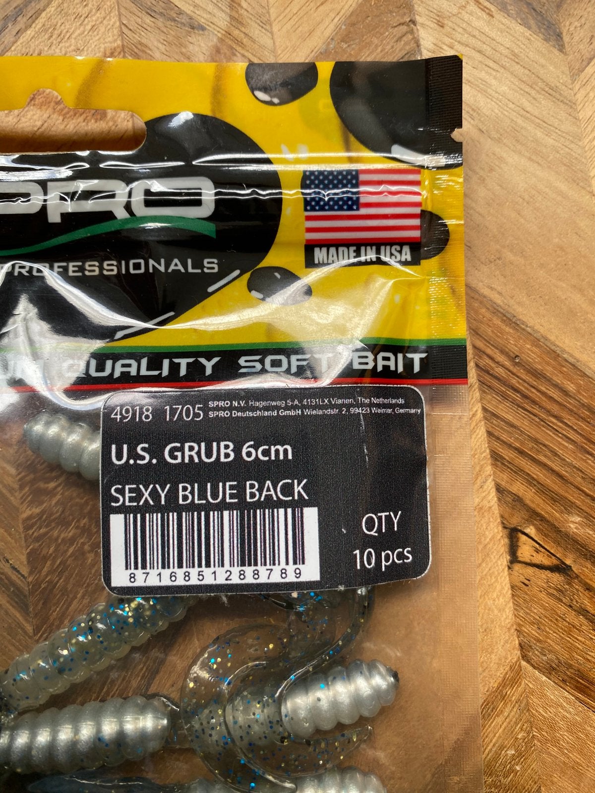 Spro Grub Twister 6cm 2 kleur soorten, D, Overige typen, Nieuw, Ophalen of Verzenden