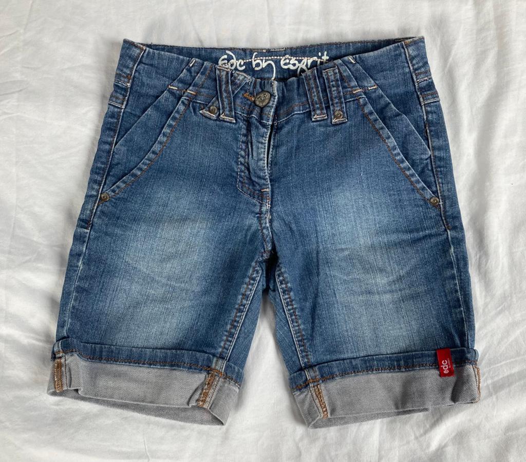 EDC (Esprit) spijkerbroek short maat 152, Ophalen of Verzenden, Zo goed als nieuw, Meisje, Broek