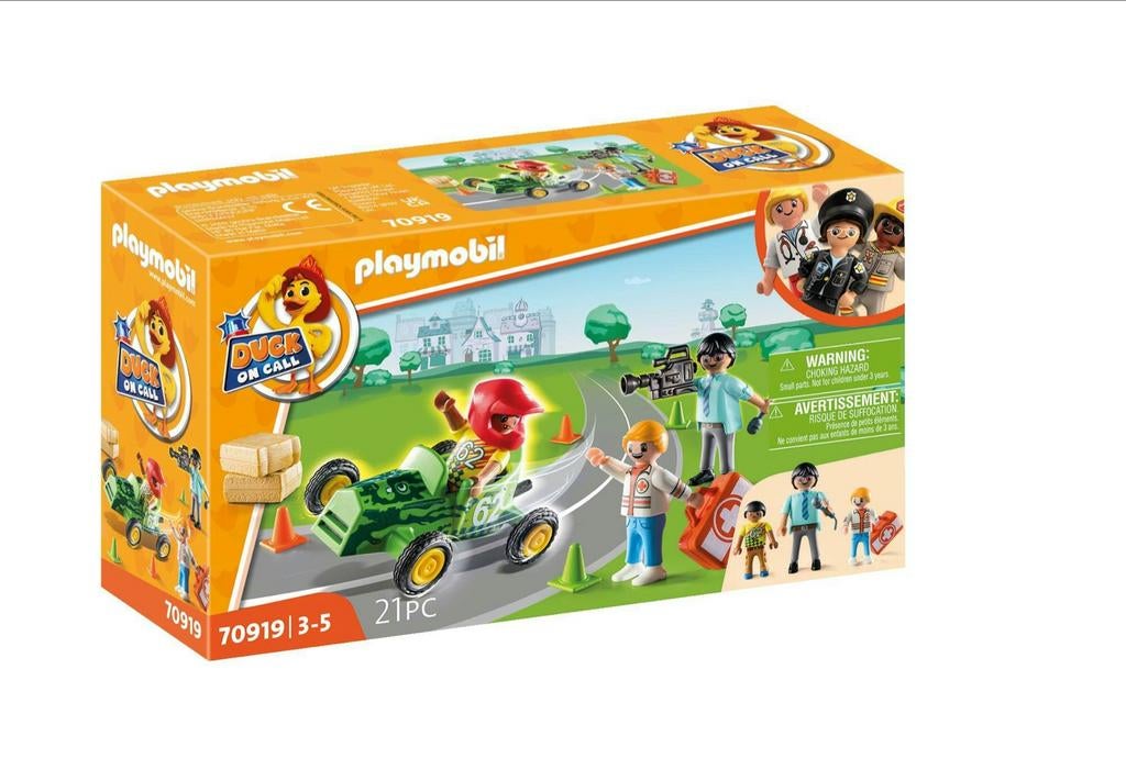 Playmobil Snelle Race Skelter Nieuw!, Ophalen of Verzenden, Nieuw, Complete set
