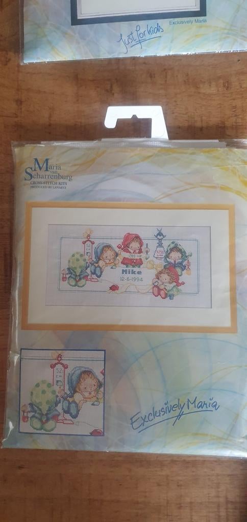 Borduurpakket geboorte Maria van Scharrenburg, Ophalen, Nieuw, Borduurpakket