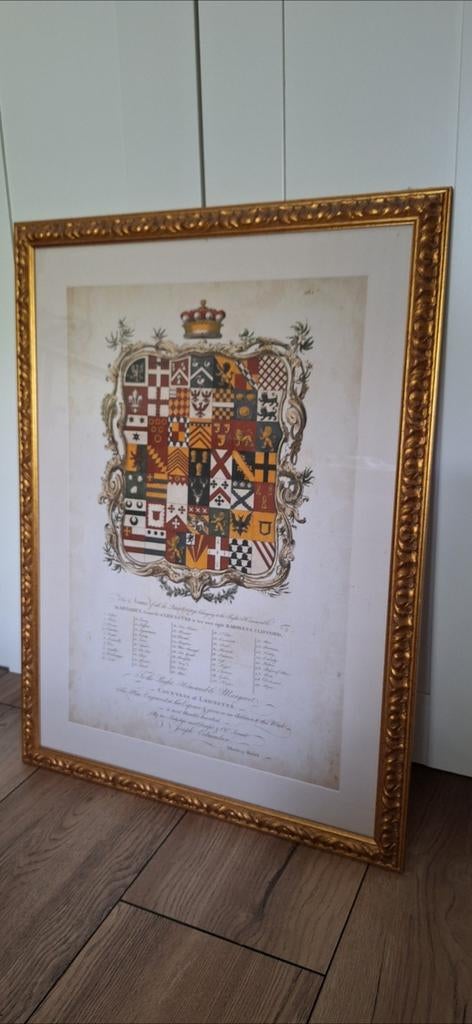Engels schilderij Countess of Leicester, Ophalen, Hout, Minder dan 50 cm