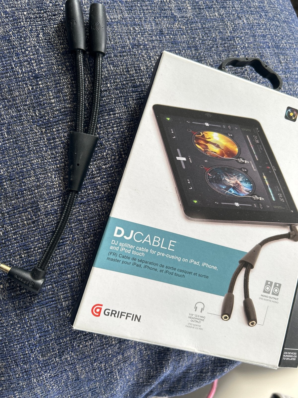 Griffin DJ Cable, Ophalen of Verzenden, Nieuw, Minder dan 2 meter, Overige kabels