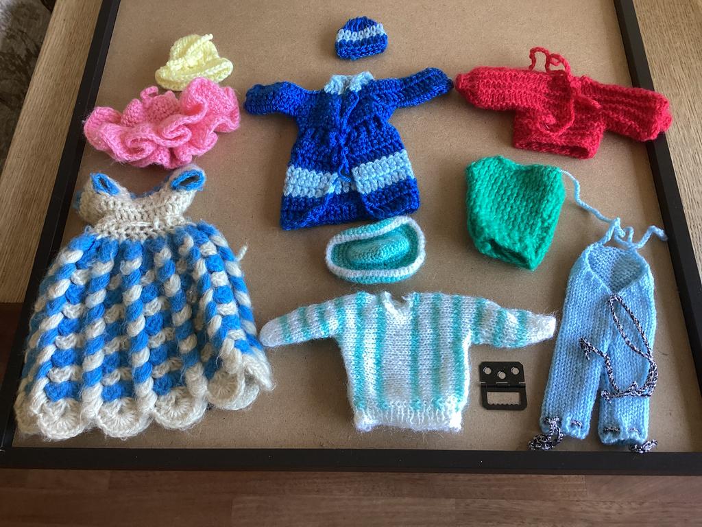 Lot Barbie kleding,vintage., Ophalen of Verzenden, Zo goed als nieuw, Kleertjes