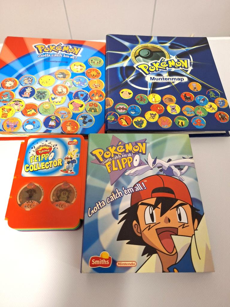 Pokemon flippo en munten collectie compleet, Verzamelen, Flippo's, Ophalen of Verzenden, Verzameling