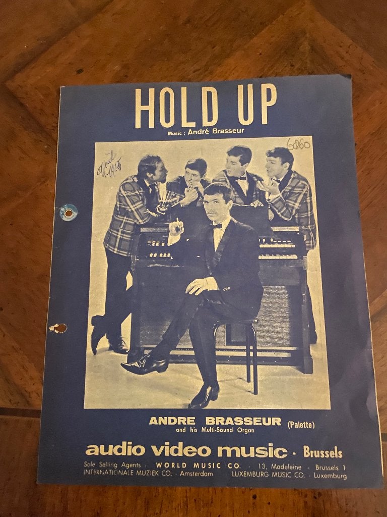 Andre braseur - hold up, Gebruikt, Gitaar, Ophalen of Verzenden, Artiest of Componist