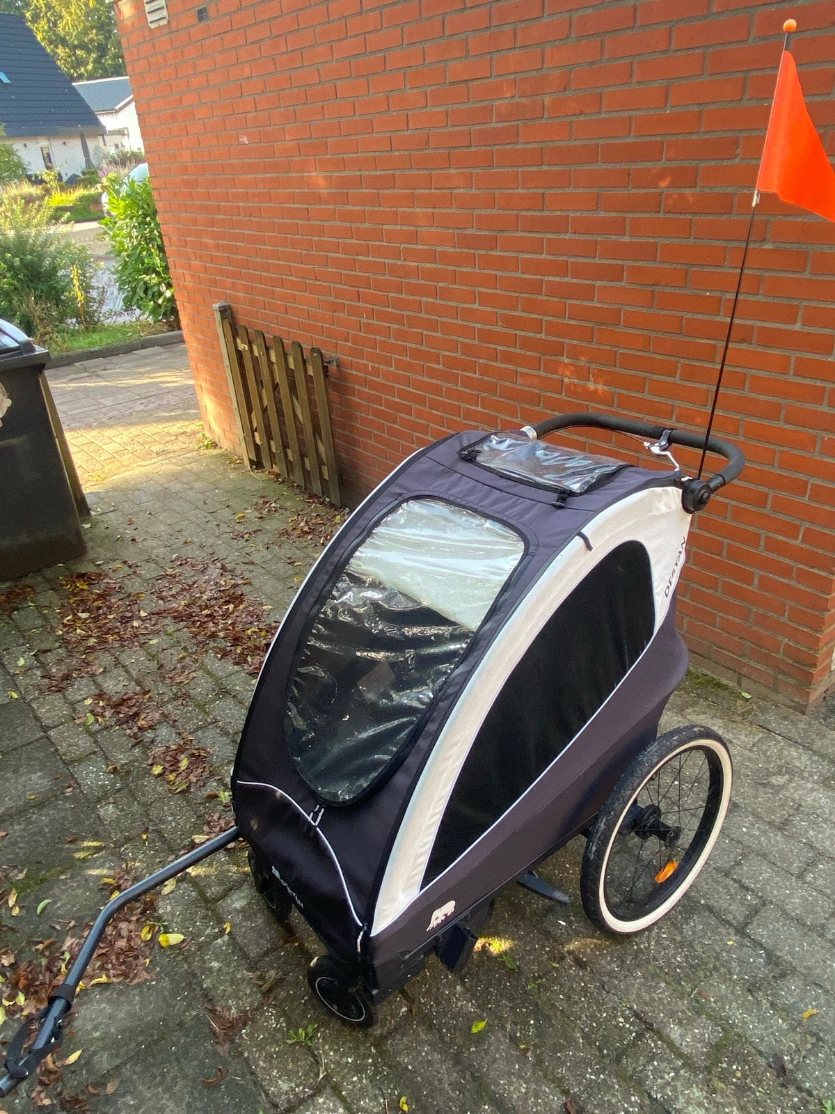 Fietskar voor kinderen - Zo goed als nieuw, Ophalen, Opvouwbaar, Zo goed als nieuw, Kinderkar