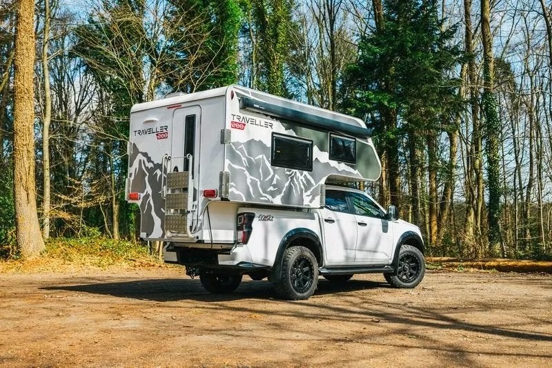 Nieuw! pick-up Afzetunit - camperunit TRAVELLER 200 Bivakca, Caravans en Kamperen, Buscamper of Camperbus, Boiler, Particulier