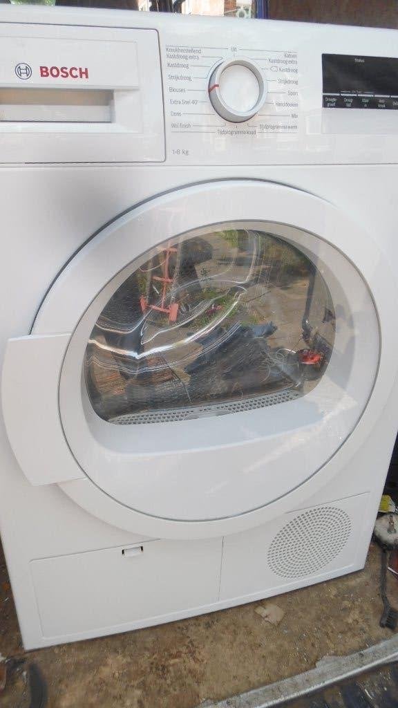 Defect Bosch  serie 6 condens droger+samsung 10kg wasmachine, Ophalen, Anti-kreukfase, Overige typen, 8 tot 10 kg