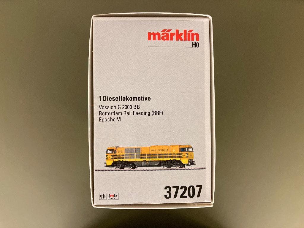 Märklin H0 / 37207 Loc Vossloh G 2000 BB (RRF) R'dam 1-time, Wisselstroom, Gebruikt, Locomotief, Ophalen of Verzenden