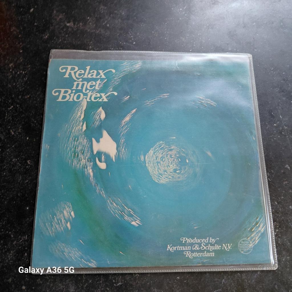 Relax met Bio-tex - Promotionele plaat, Gebruikt, Overige genres, 1970 - 1979, Overige typen
