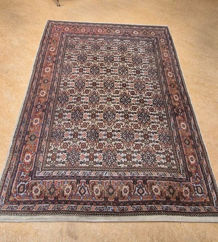 Handgeknoopt Perzisch tapijt - Klassiek design, Ophalen, Gebruikt, Rood, 150 tot 200 cm