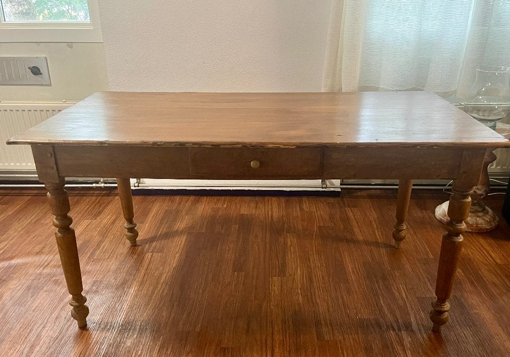 franse tafel, Ophalen