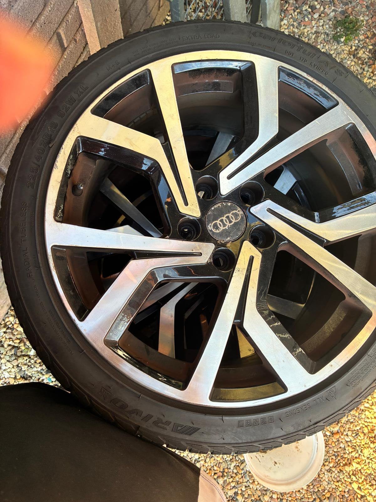 Audi A4 banden, Fietsen en Brommers, Ophalen, Gebruikt, Overige merken