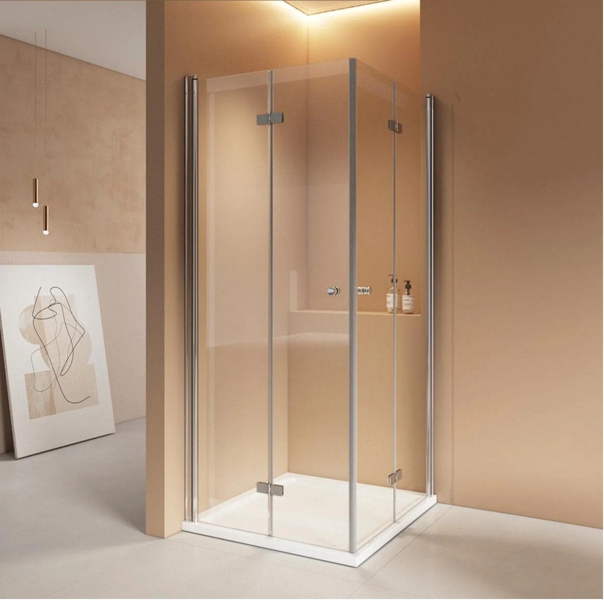 New shower cabin 90×90 Second image 80×80, Ophalen of Verzenden, Nieuw, Douche
