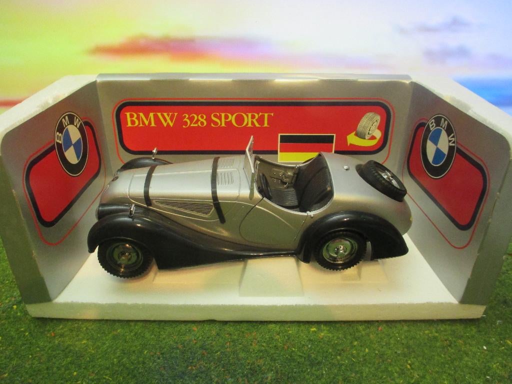 1/16 BMW 328 Roadster - Tonka Polistil metallic-grijs, Ophalen of Verzenden, Nieuw, Overige merken