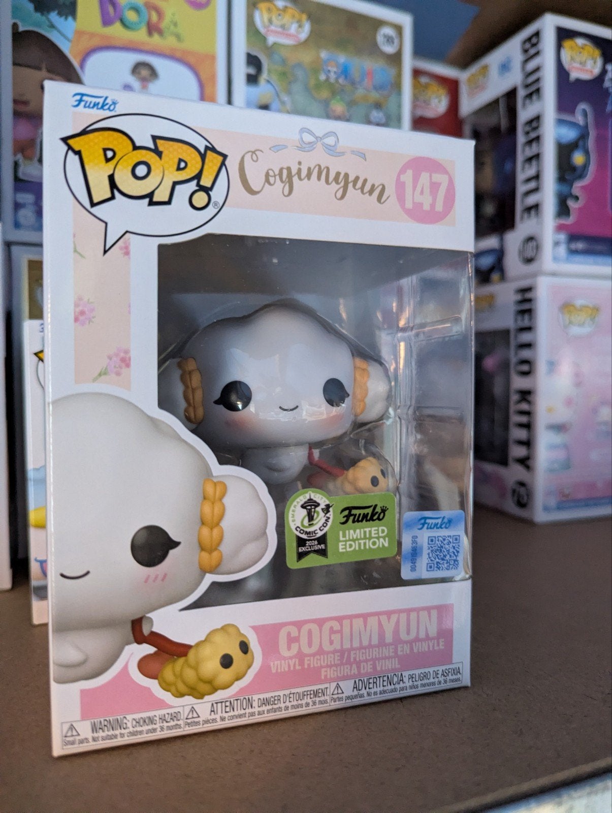 Sanrio Funko Pop! Exclusive Diamond Cinnamoroll Cogimyun, Ophalen of Verzenden, Nieuw