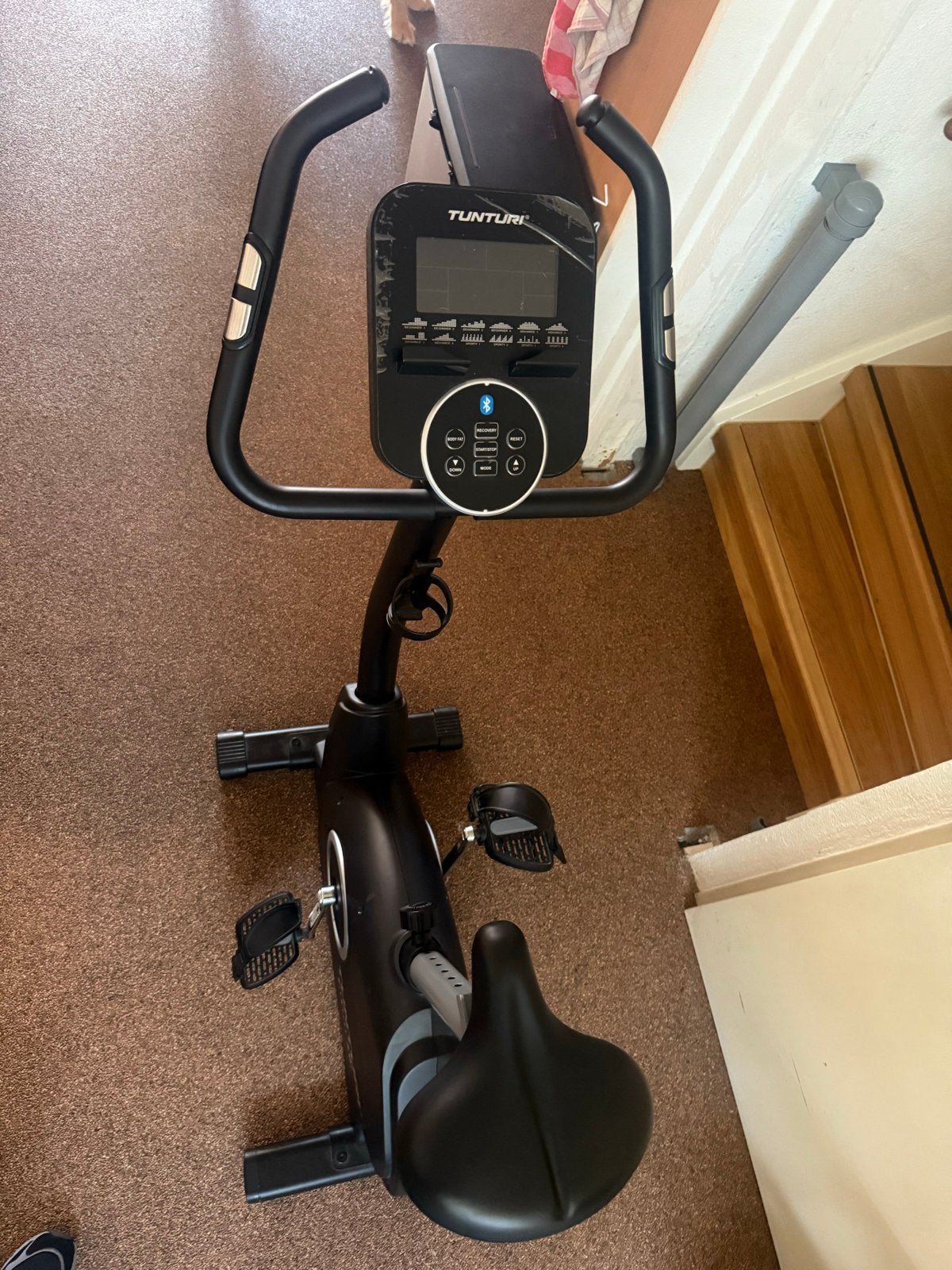 Tunturi Fit Cycle 50i Hometrainer - Zo goed als nieuw, Ophalen of Verzenden, Zo goed als nieuw, Metaal, Benen