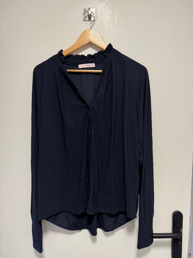 Studio Anneloes Travelstof Blouse Maat L, Studio Anneloes, Blauw, Maat 42/44 (L), Ophalen of Verzenden