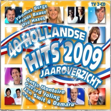 Various – 40 Hollandse Hits Jaaroverzicht 2009 2XCD, Verzenden, Zo goed als nieuw, Pop, Album