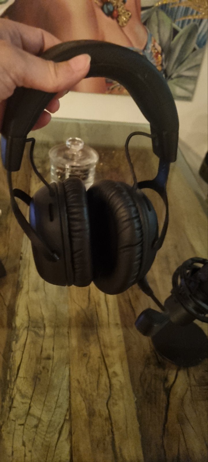headset , microfoon  voor gamen., Computers en Software, Headsets, Ophalen of Verzenden, Zo goed als nieuw