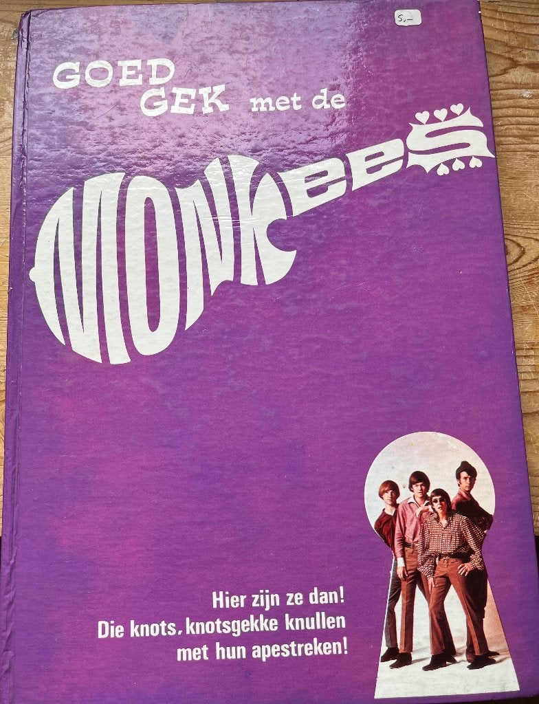 Boek Goed gek met de Monkees., Boeken, Ophalen of Verzenden, Gelezen, Artiest