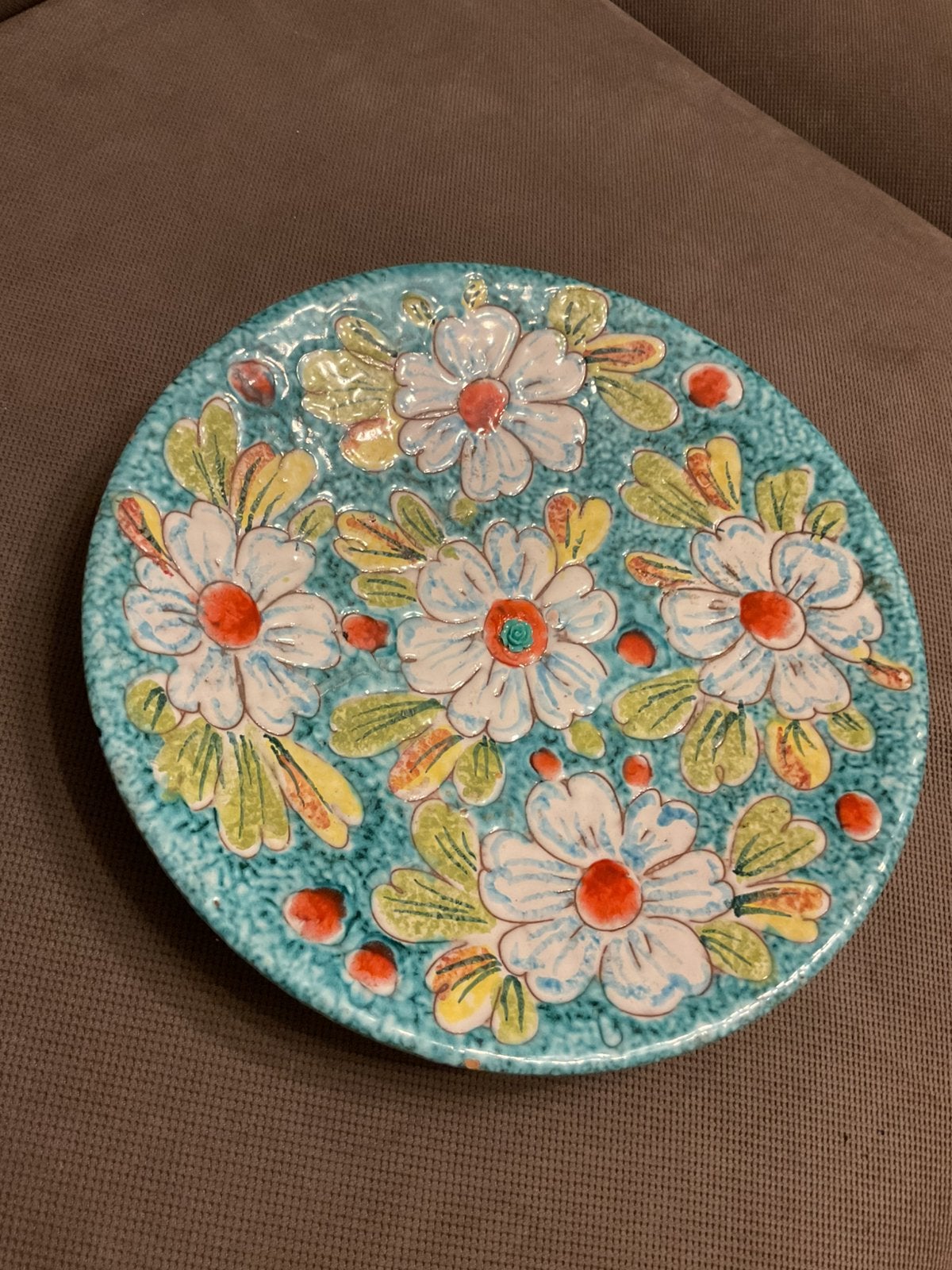 Turquoise flowers, Ophalen