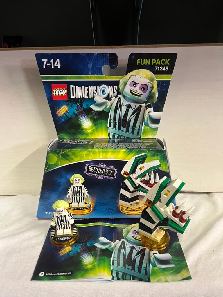 Lego dimensions Beetlejuice Beetlejuice 71349  with box, Ophalen of Verzenden, Zo goed als nieuw
