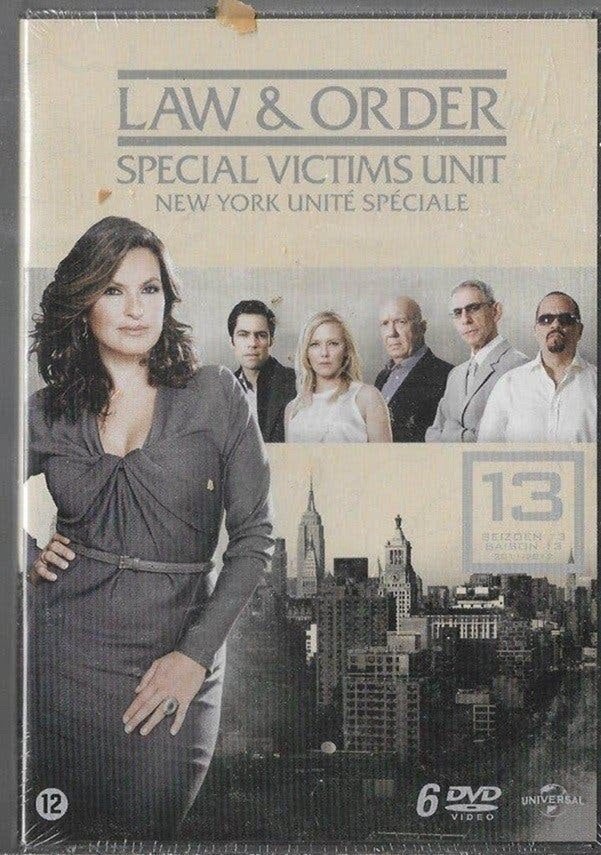 Law & Order Special Victims Unit Seizoen 13 (in plastic), Alle leeftijden, Ophalen of Verzenden, Nieuw in verpakking, Misdaad