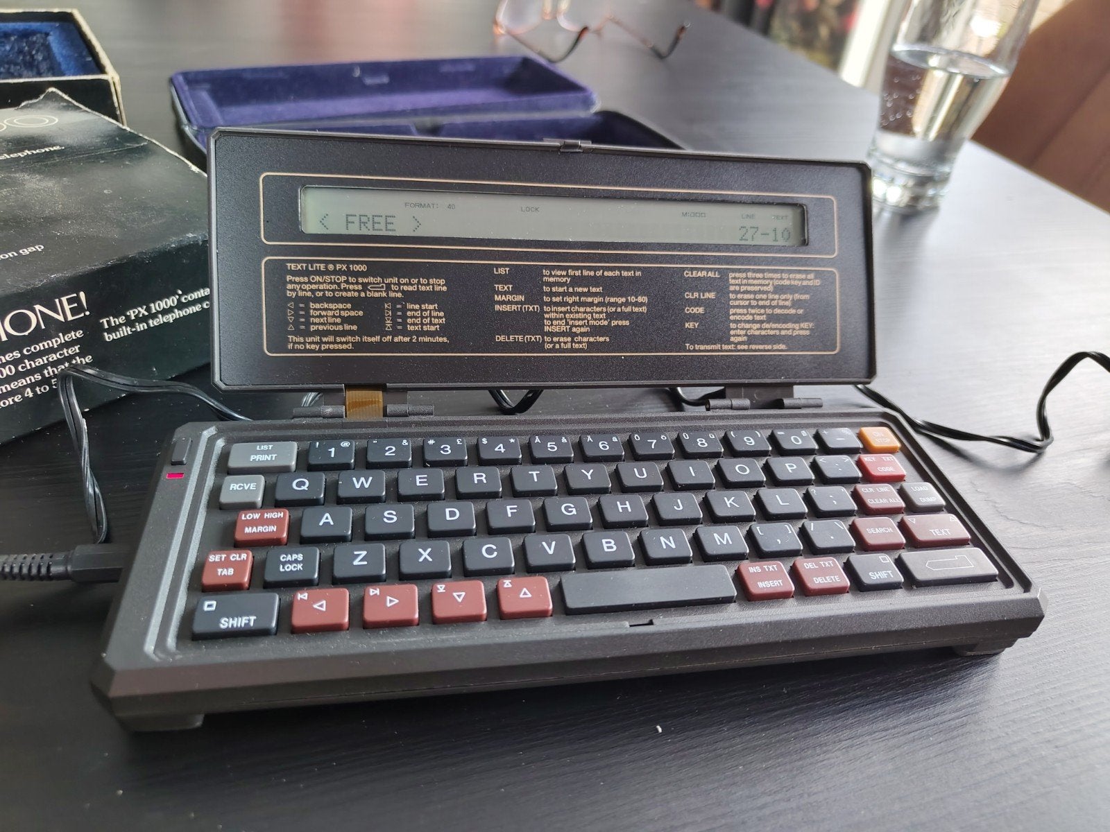 PX 1000 Text Tell (ca. 1982) - Werkt., Ophalen of Verzenden, Zo goed als nieuw