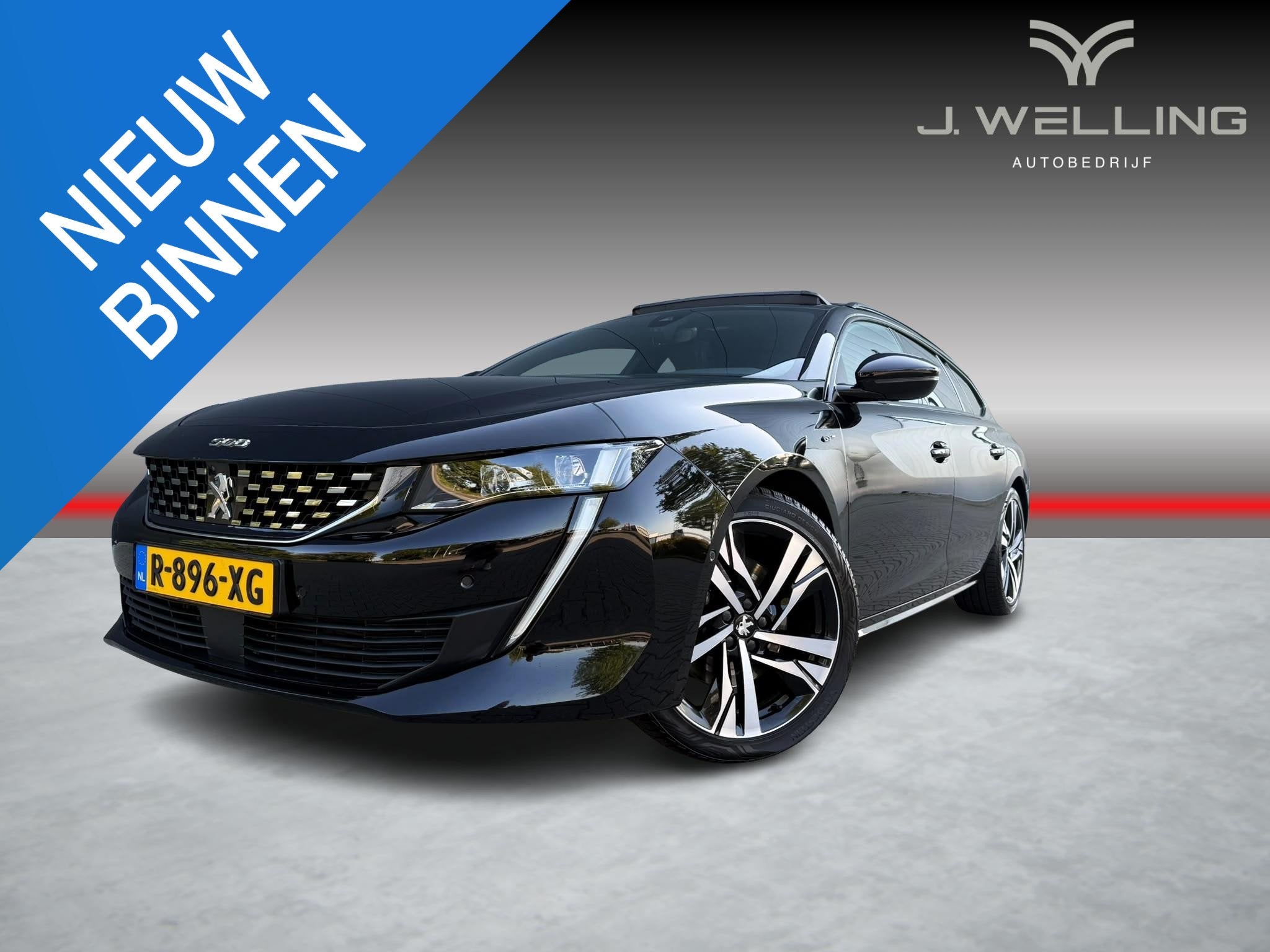Peugeot 508 SW 1.6 PureTech GT Pano / Massage / Leder / Trek, 745 kg, Gebruikt, Euro 6, 4 cilinders