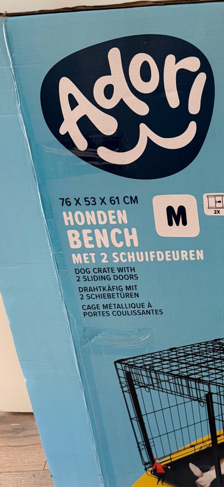 Honden of katten bench, Ophalen, Zo goed als nieuw